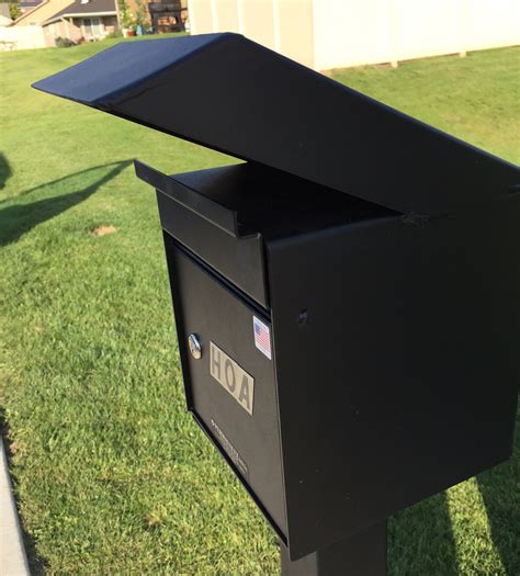 outdoor metal drop box|package drop boxes residential.